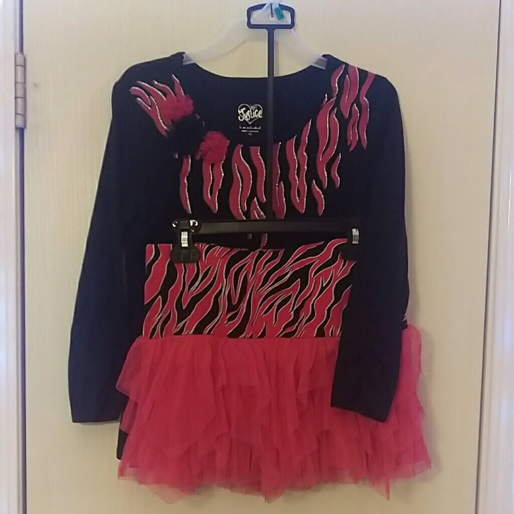 Justice 12 Outfit Shirt skirt (Skort)